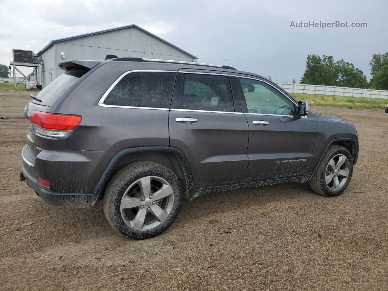 2014 Jeep Grand Cherokee Limited Gray vin: 1C4RJFBG8EC324952