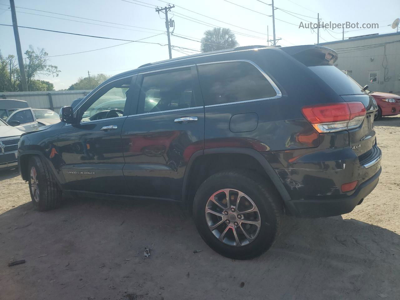 2014 Jeep Grand Cherokee Limited Gray vin: 1C4RJFBG8EC425540