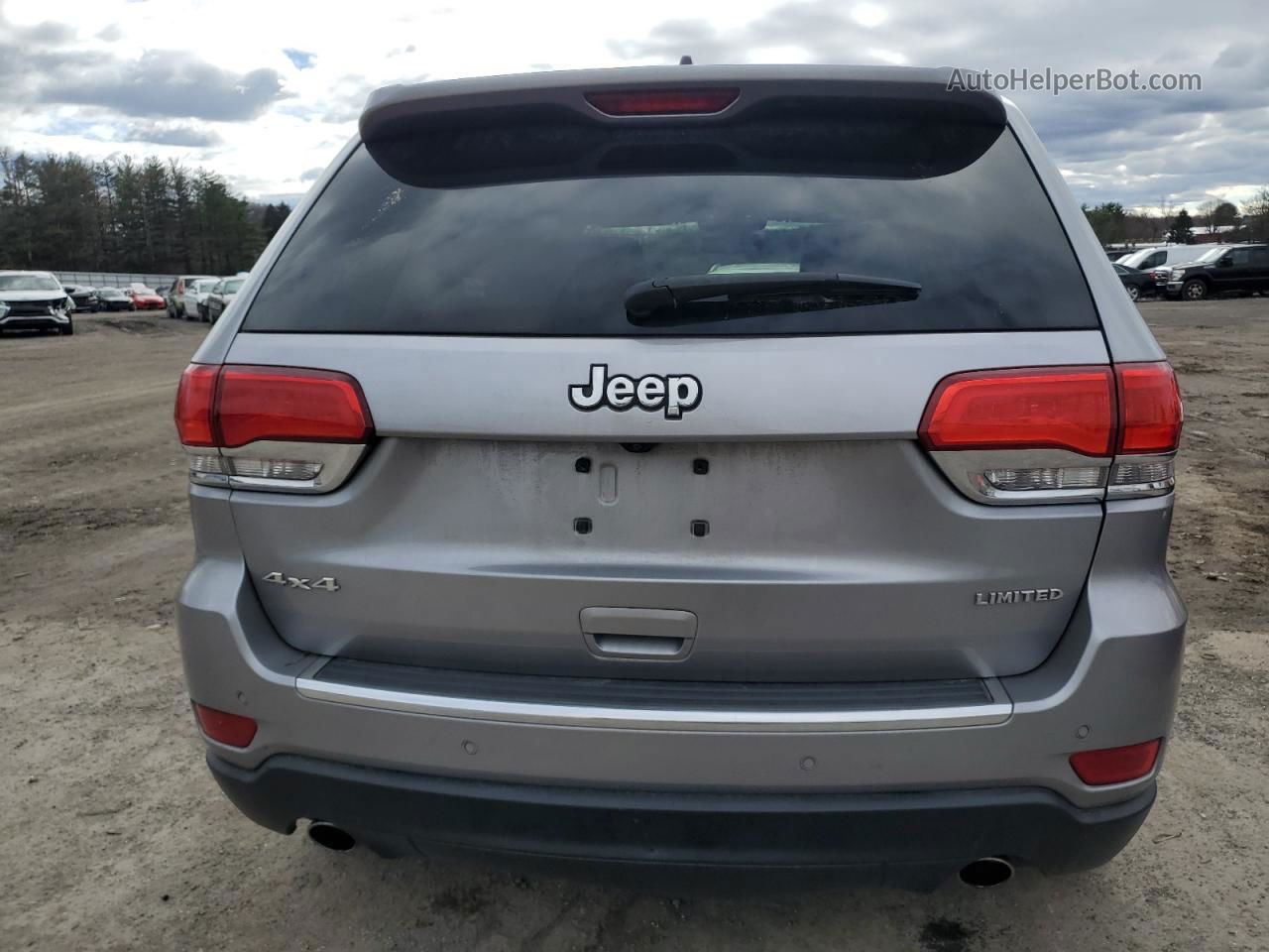 2014 Jeep Grand Cherokee Limited Серебряный vin: 1C4RJFBG8EC448316