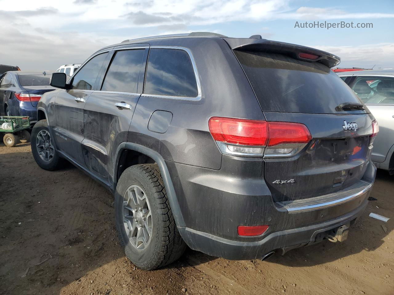 2014 Jeep Grand Cherokee Limited Gray vin: 1C4RJFBG8EC489965