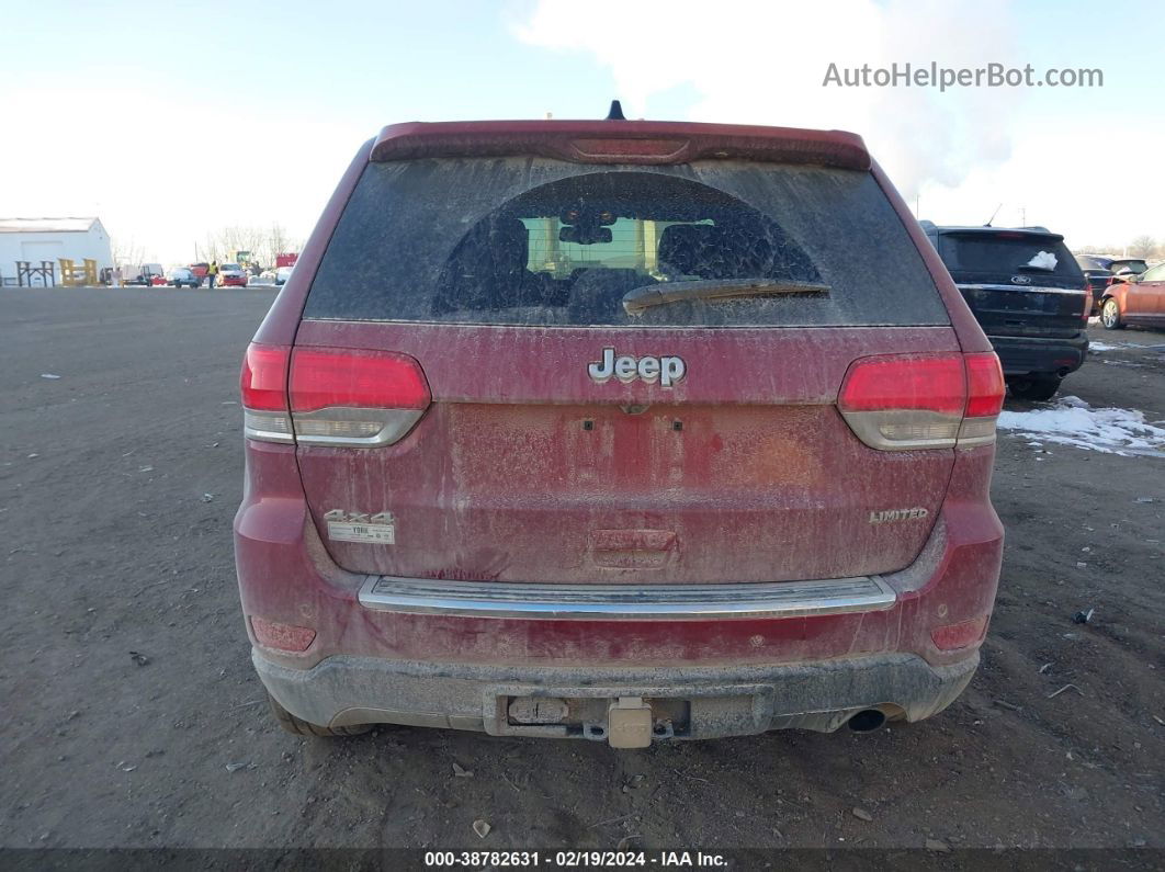 2015 Jeep Grand Cherokee Limited Burgundy vin: 1C4RJFBG8FC186055