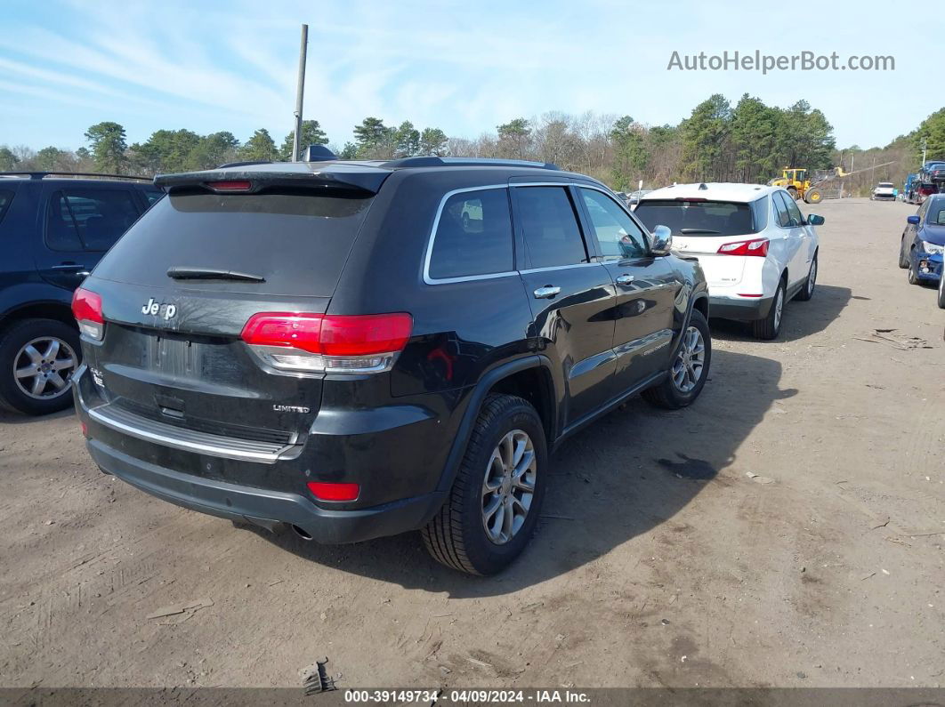 2015 Jeep Grand Cherokee Limited Black vin: 1C4RJFBG8FC207664