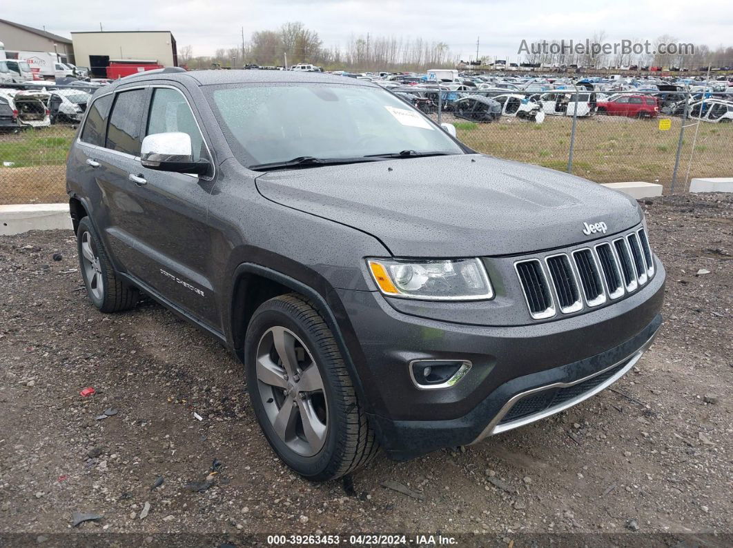 2015 Jeep Grand Cherokee Limited Gray vin: 1C4RJFBG8FC213321