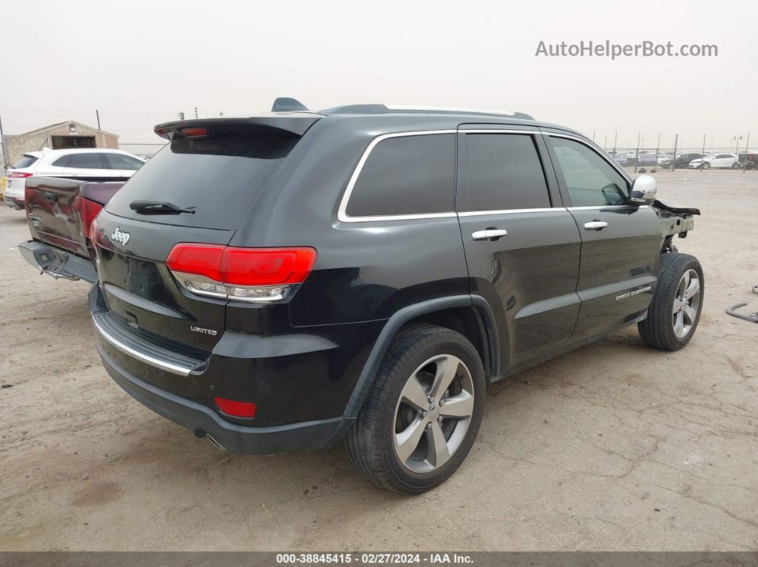 2015 Jeep Grand Cherokee Limited Black vin: 1C4RJFBG8FC791872