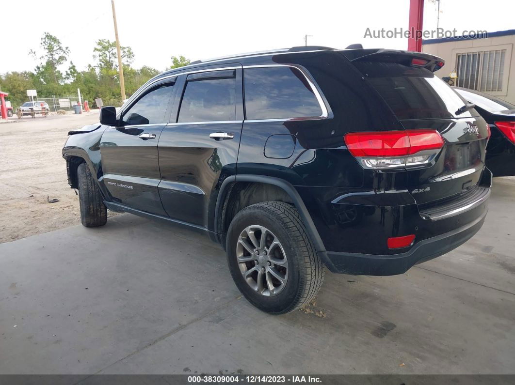 2015 Jeep Grand Cherokee Limited Black vin: 1C4RJFBG8FC918958