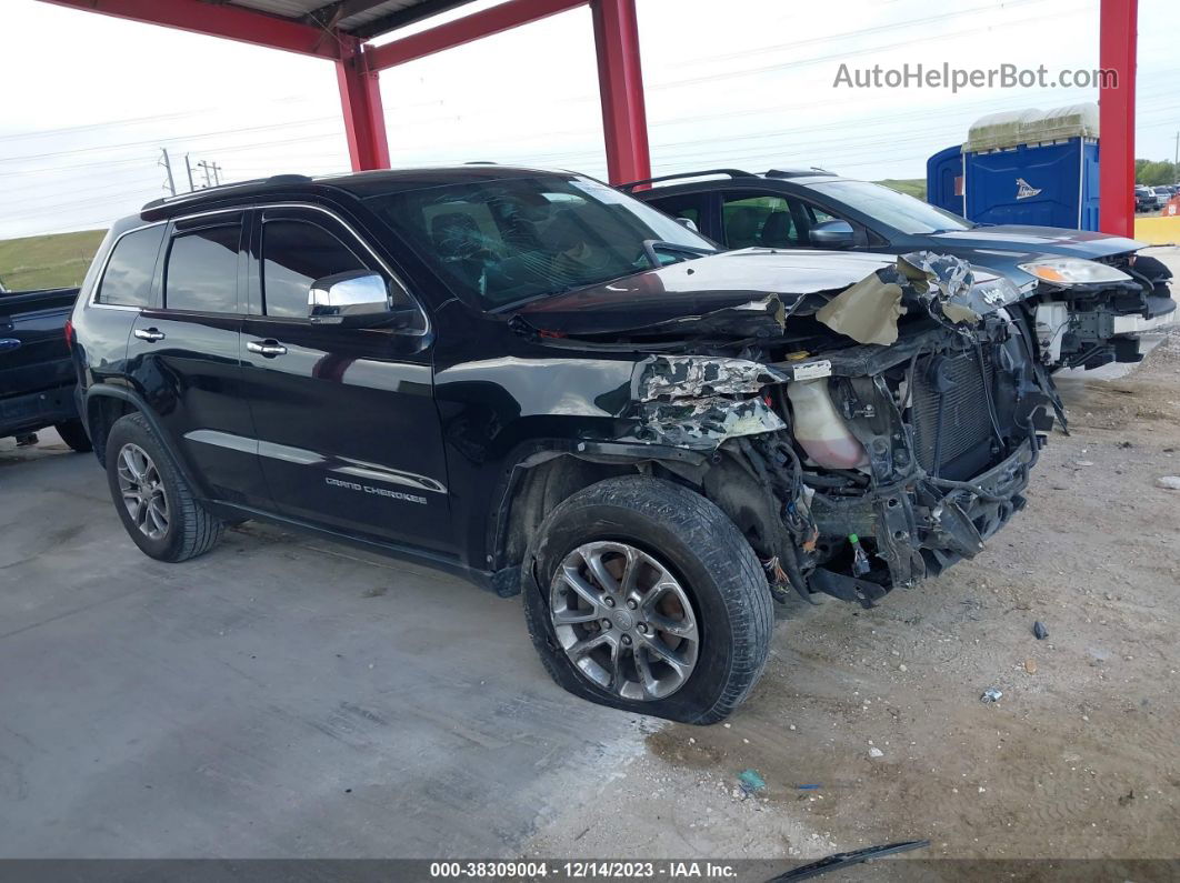 2015 Jeep Grand Cherokee Limited Black vin: 1C4RJFBG8FC918958