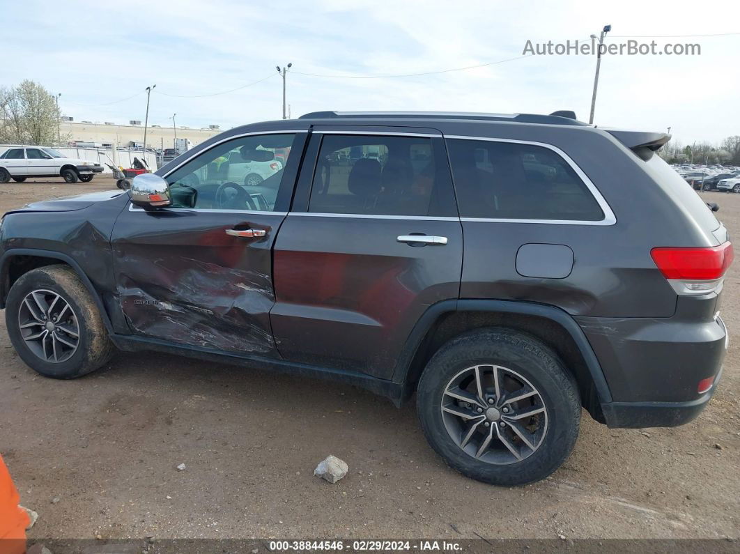 2017 Jeep Grand Cherokee Limited 4x4 Gray vin: 1C4RJFBG8HC635219