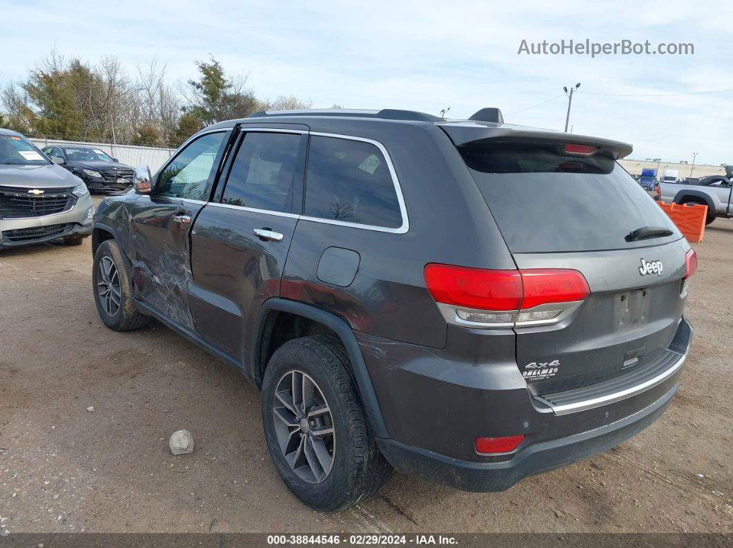 2017 Jeep Grand Cherokee Limited 4x4 Gray vin: 1C4RJFBG8HC635219