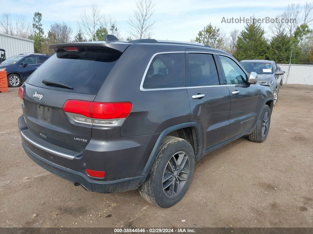 2017 Jeep Grand Cherokee Limited 4x4 Gray vin: 1C4RJFBG8HC635219