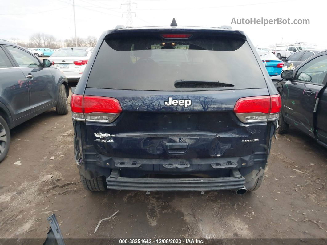 2017 Jeep Grand Cherokee Limited 4x4 Синий vin: 1C4RJFBG8HC640873