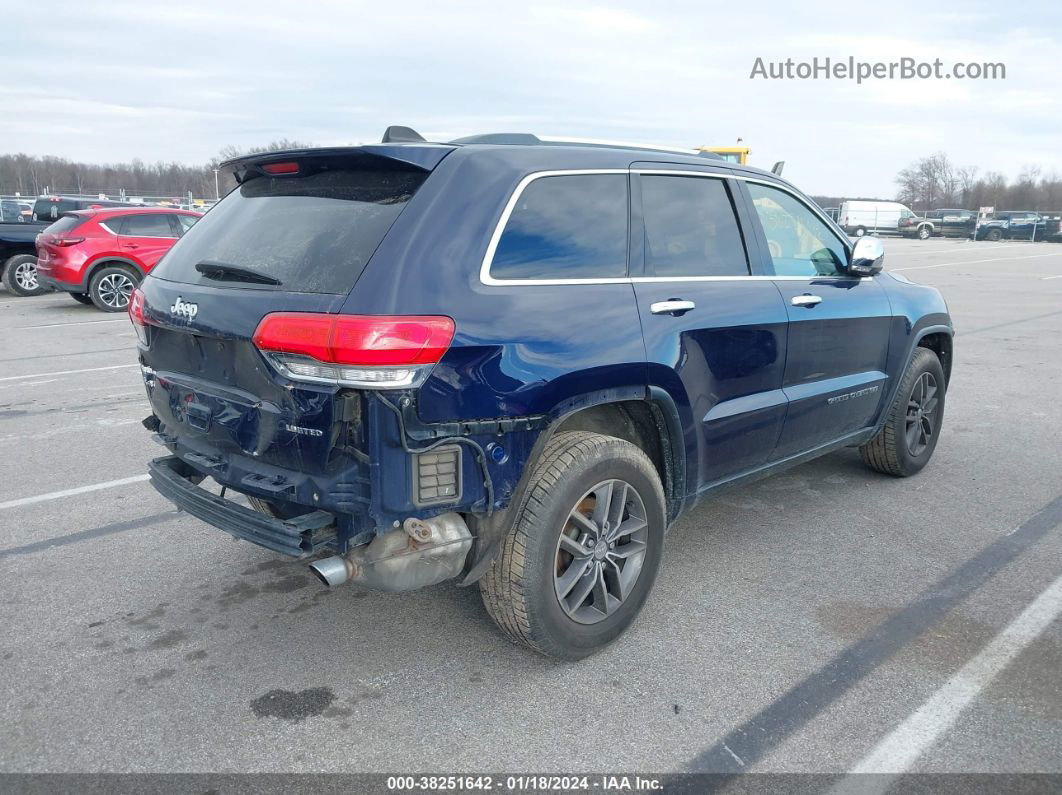 2017 Jeep Grand Cherokee Limited 4x4 Синий vin: 1C4RJFBG8HC640873