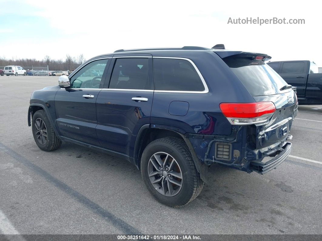 2017 Jeep Grand Cherokee Limited 4x4 Blue vin: 1C4RJFBG8HC640873