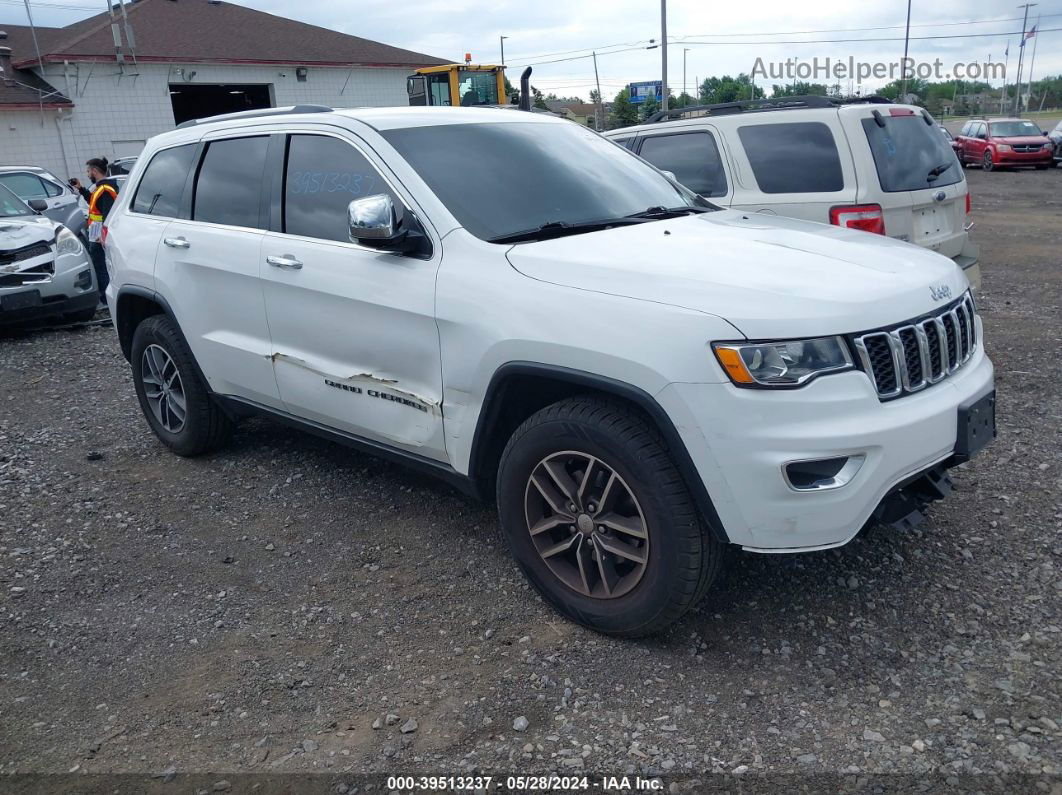 2017 Jeep Grand Cherokee Limited 4x4 White vin: 1C4RJFBG8HC872633