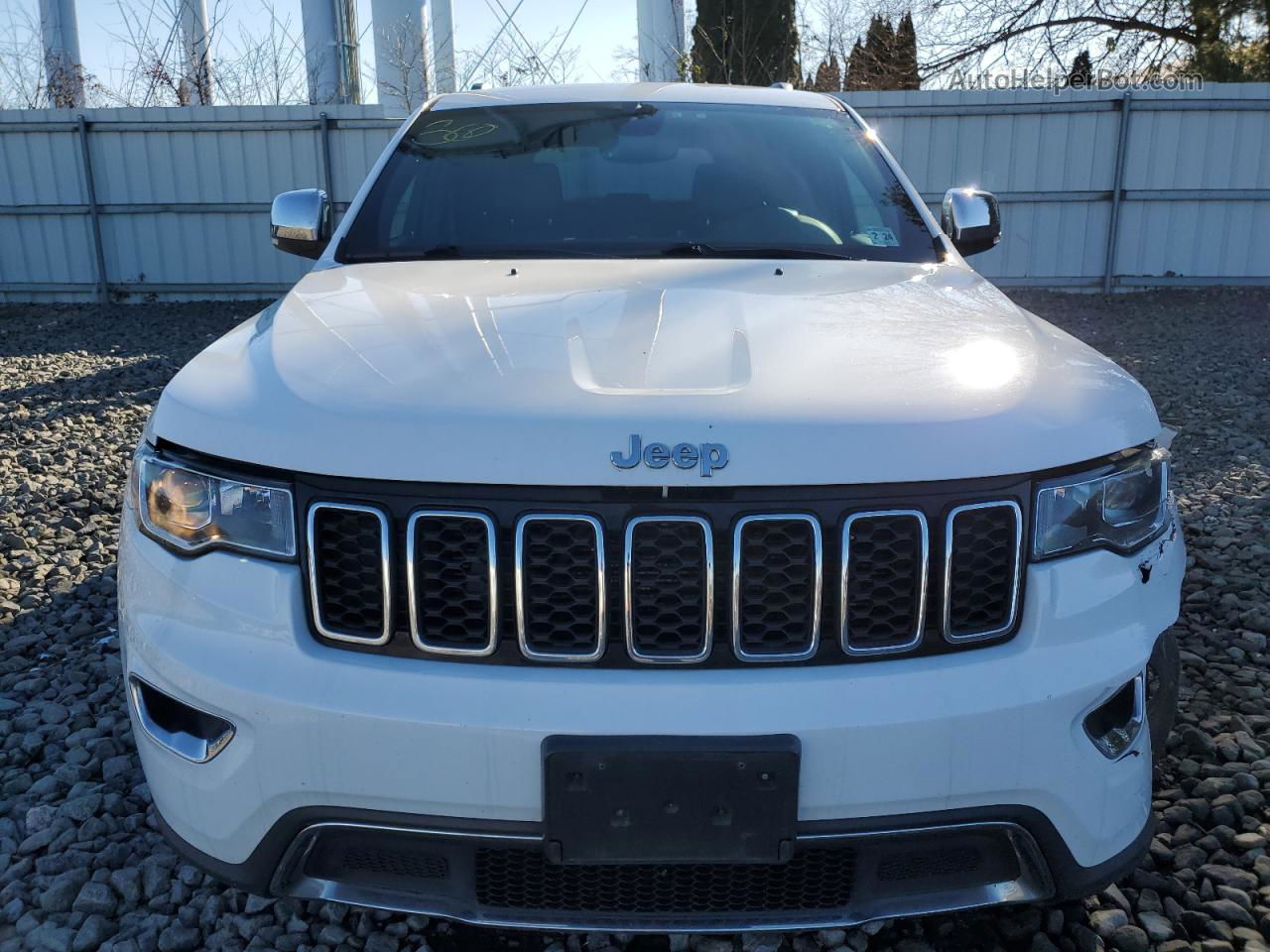 2019 Jeep Grand Cherokee Limited White vin: 1C4RJFBG8KC552333