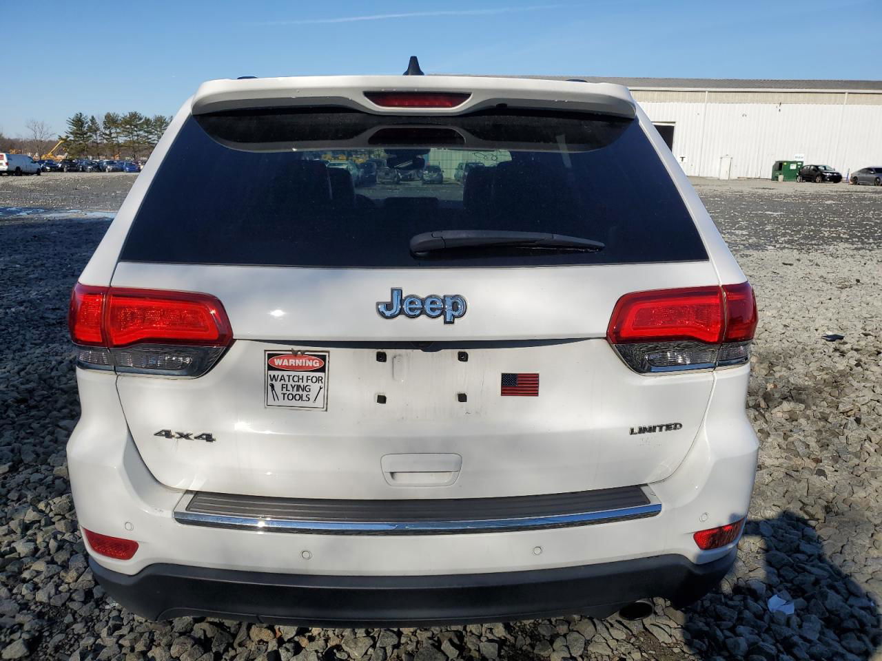 2019 Jeep Grand Cherokee Limited White vin: 1C4RJFBG8KC552333
