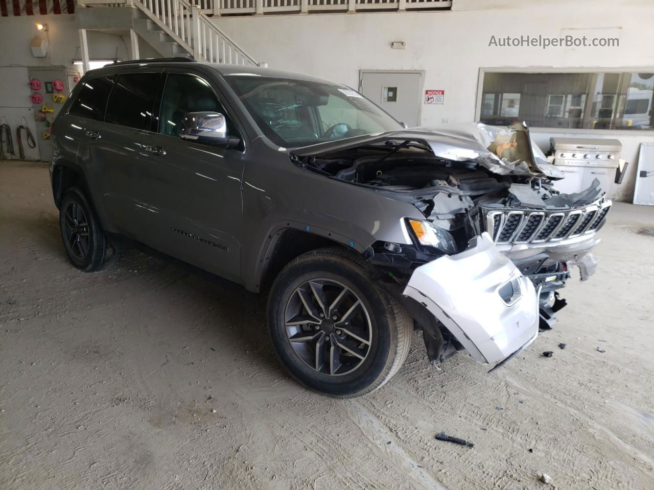 2019 Jeep Grand Cherokee Limited Silver vin: 1C4RJFBG8KC666297