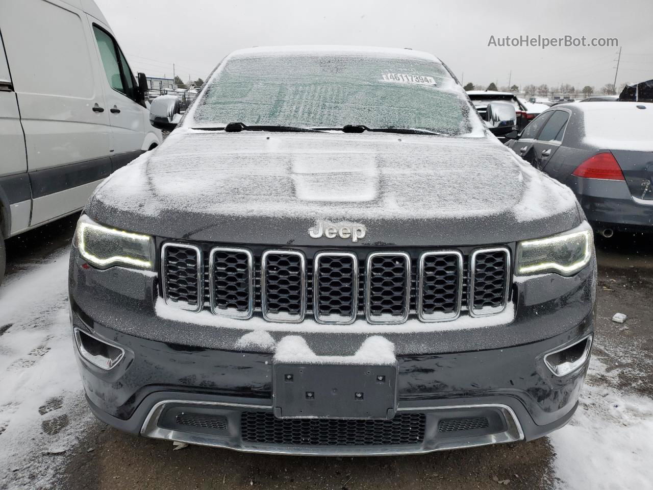 2019 Jeep Grand Cherokee Limited Черный vin: 1C4RJFBG8KC668261