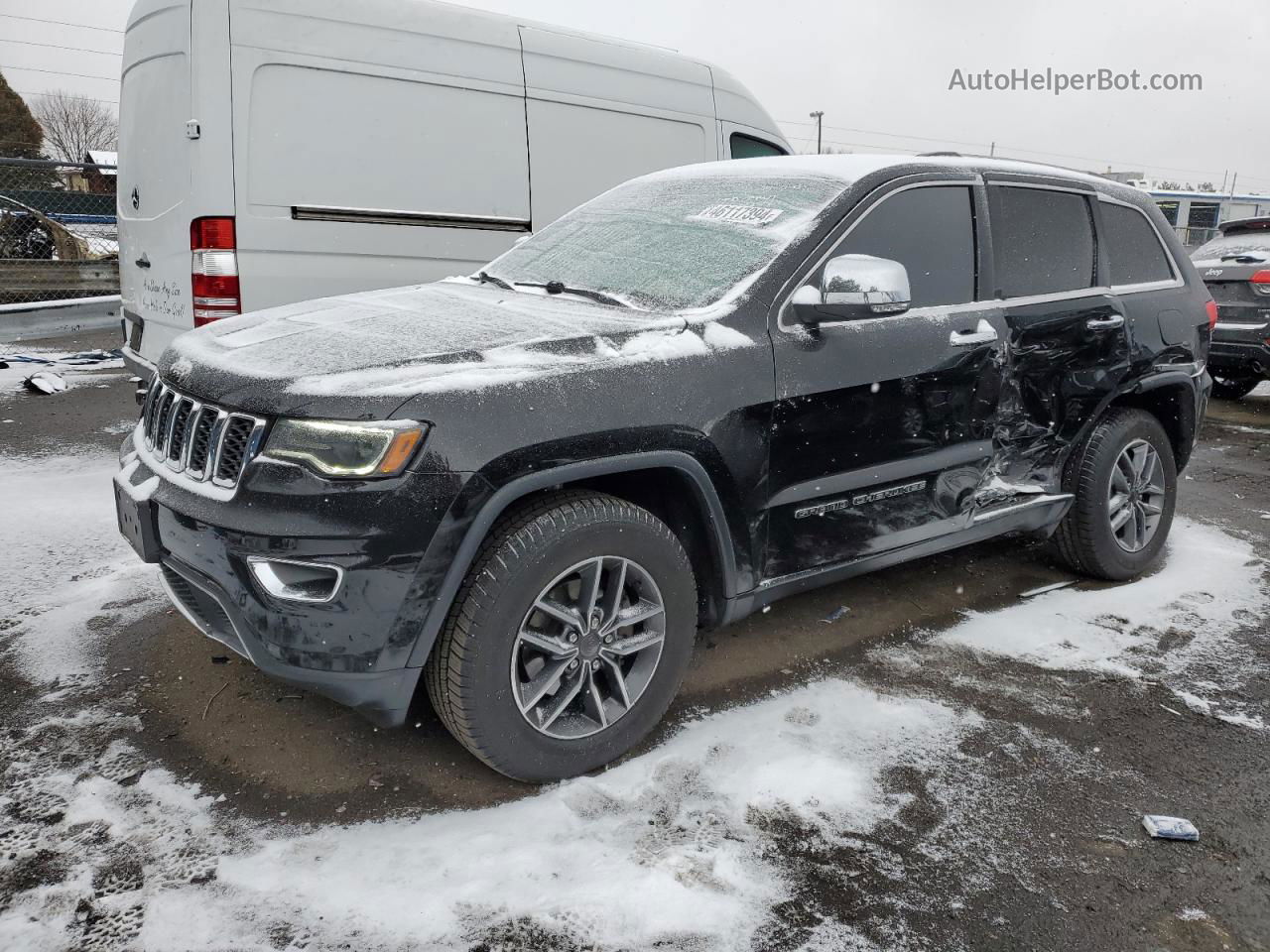 2019 Jeep Grand Cherokee Limited Черный vin: 1C4RJFBG8KC668261