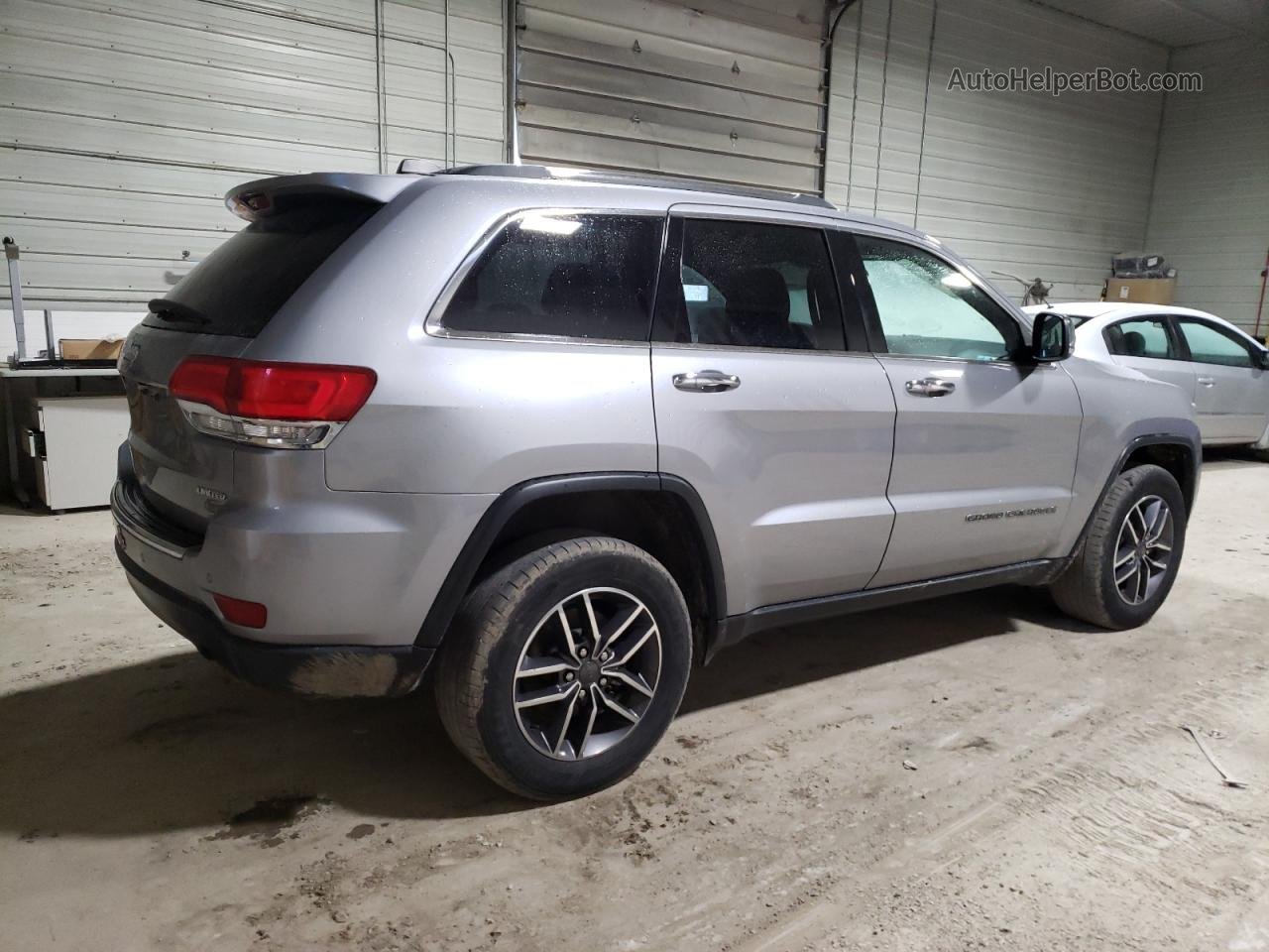 2019 Jeep Grand Cherokee Limited Silver vin: 1C4RJFBG8KC677431