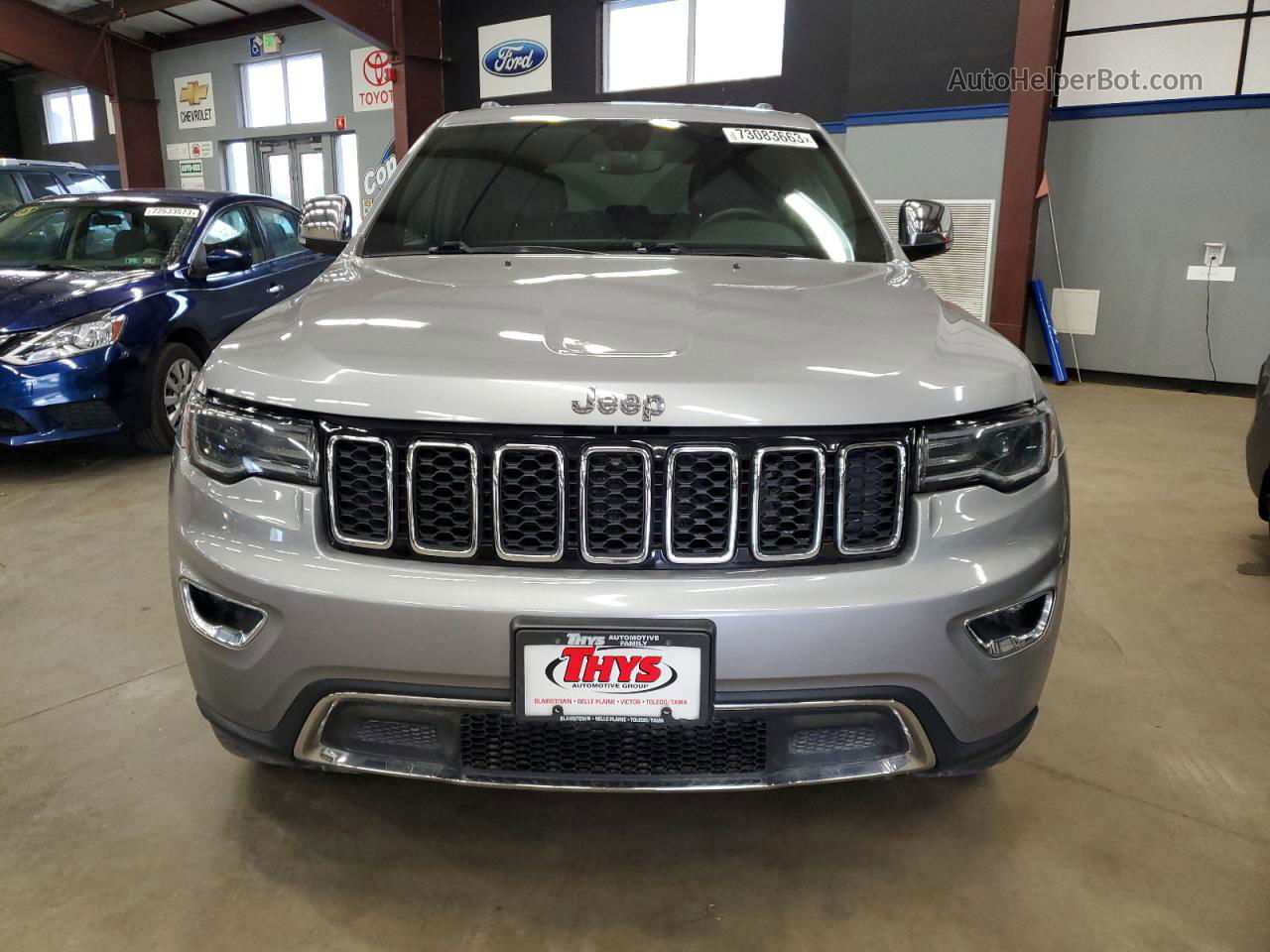 2019 Jeep Grand Cherokee Limited Gray vin: 1C4RJFBG8KC677431