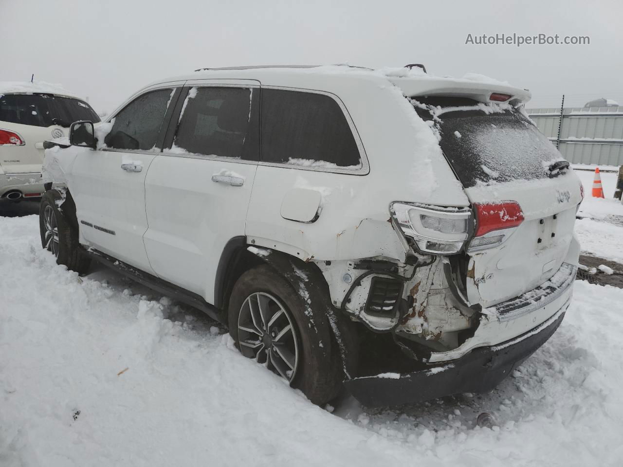 2019 Jeep Grand Cherokee Limited Белый vin: 1C4RJFBG8KC712405