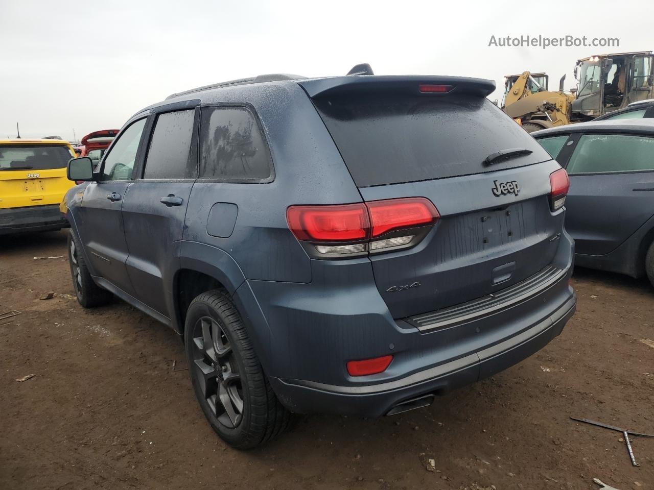 2019 Jeep Grand Cherokee Limited Blue vin: 1C4RJFBG8KC735814