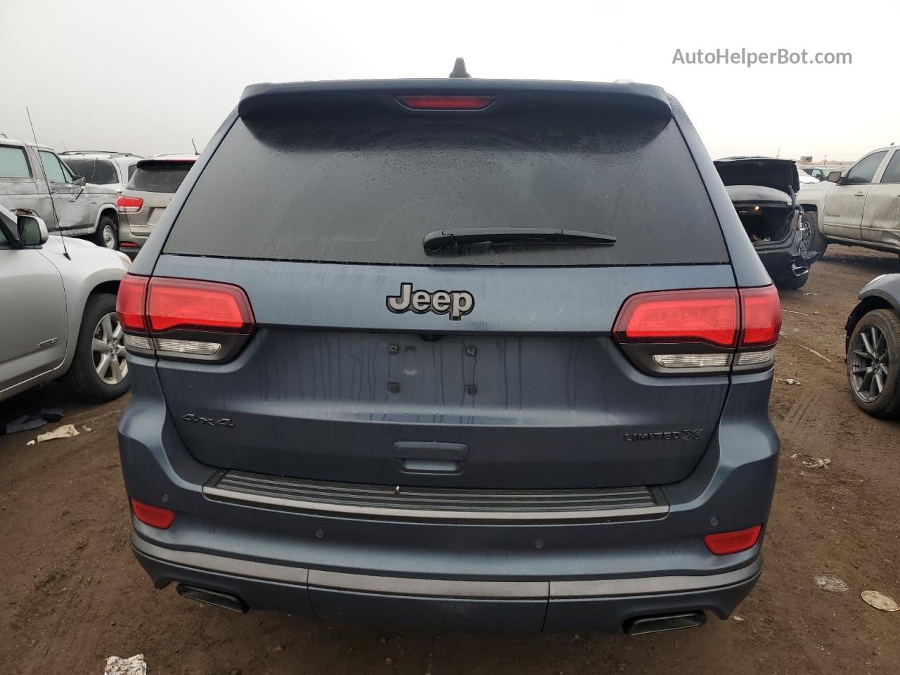 2019 Jeep Grand Cherokee Limited Blue vin: 1C4RJFBG8KC735814