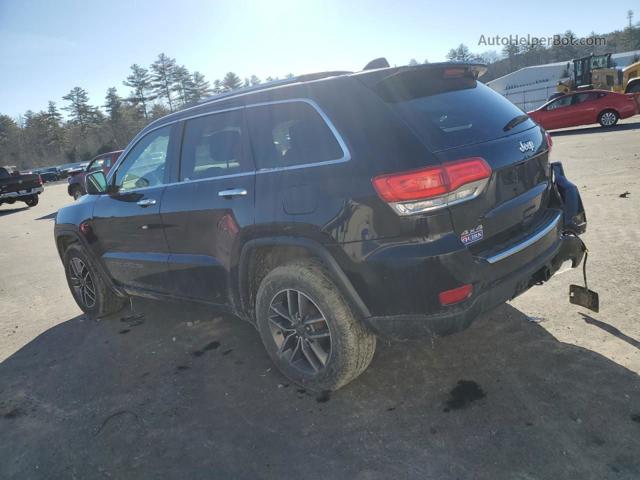 2019 Jeep Grand Cherokee Limited Фиолетовый vin: 1C4RJFBG8KC762608