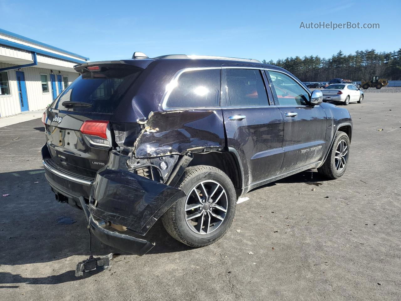 2019 Jeep Grand Cherokee Limited Фиолетовый vin: 1C4RJFBG8KC762608