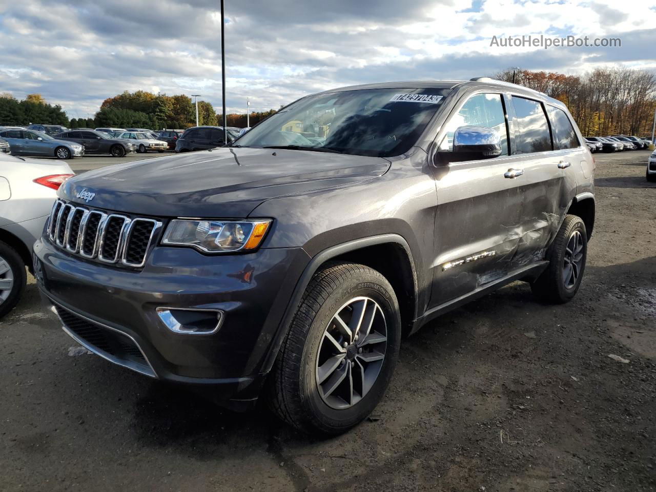 2021 Jeep Grand Cherokee Limited Gray vin: 1C4RJFBG8MC612050