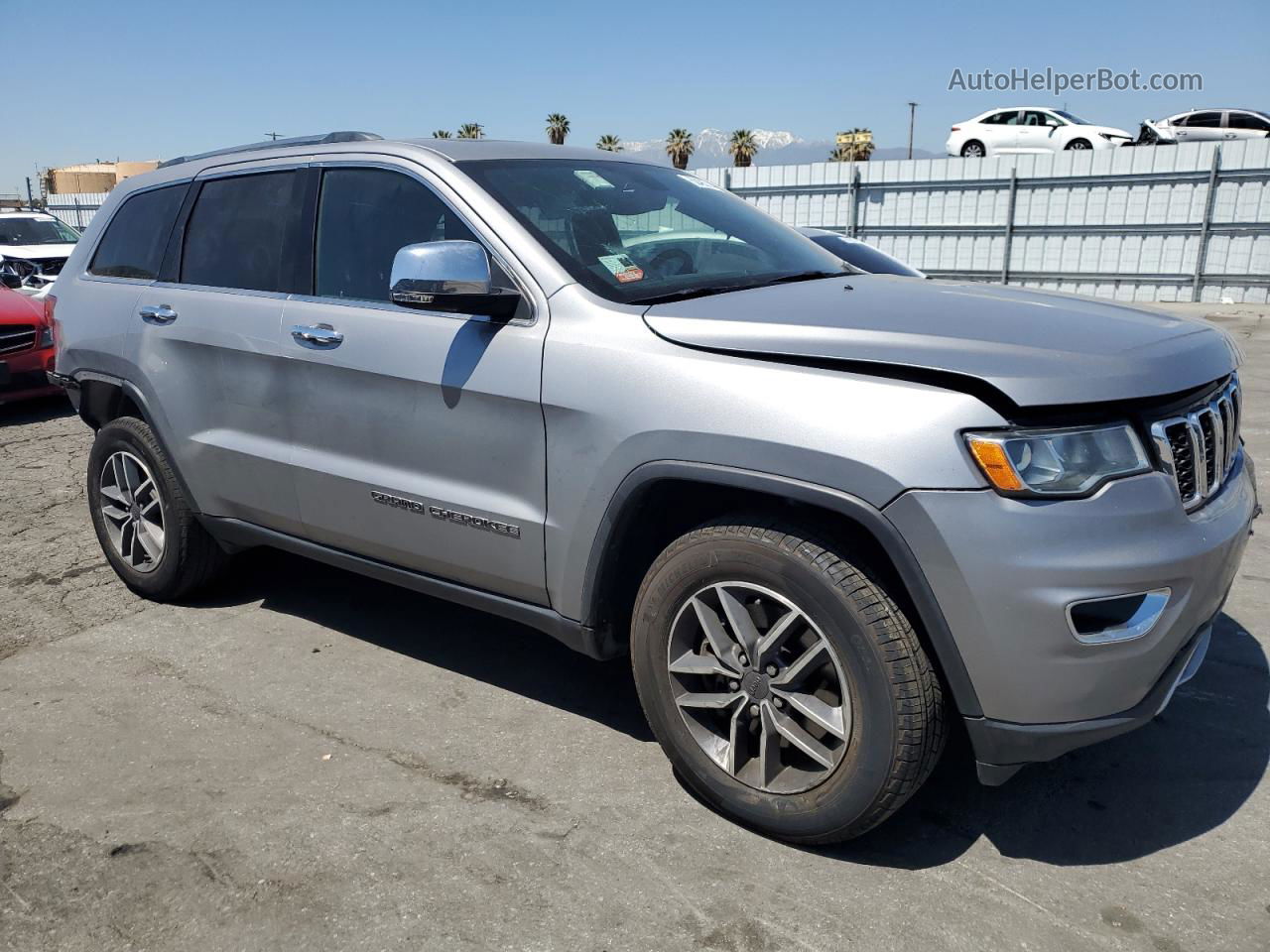 2021 Jeep Grand Cherokee Limited Silver vin: 1C4RJFBG8MC665007