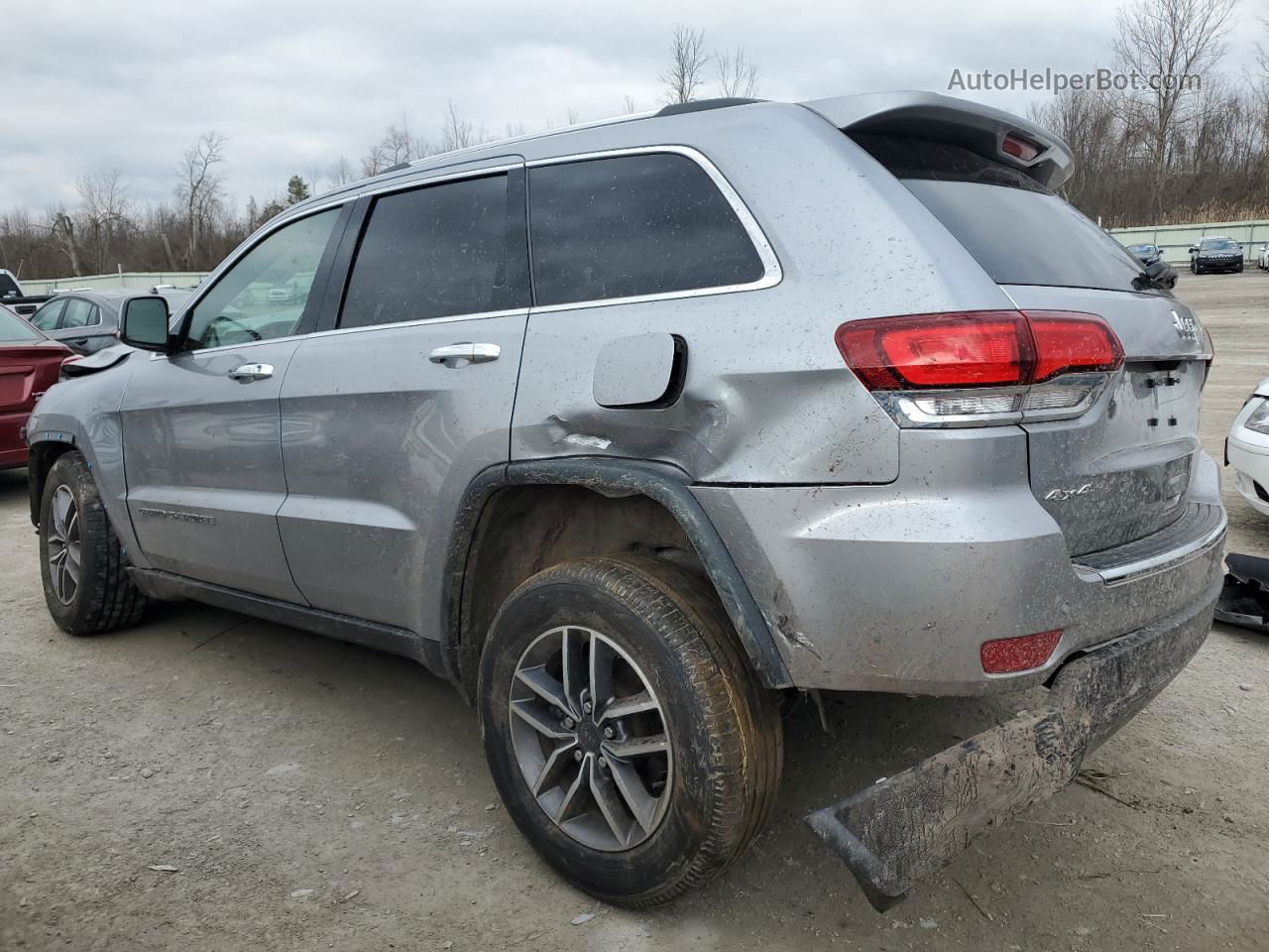 2021 Jeep Grand Cherokee Limited Серый vin: 1C4RJFBG8MC775524