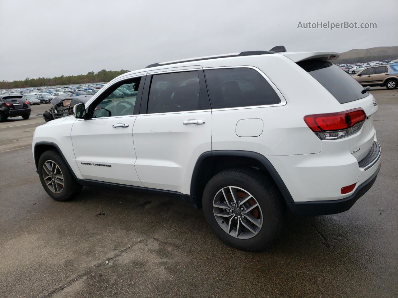 2021 Jeep Grand Cherokee Limited White vin: 1C4RJFBG8MC871007