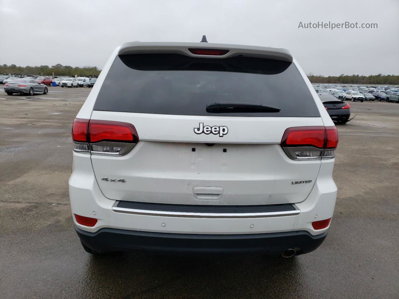 2021 Jeep Grand Cherokee Limited White vin: 1C4RJFBG8MC871007