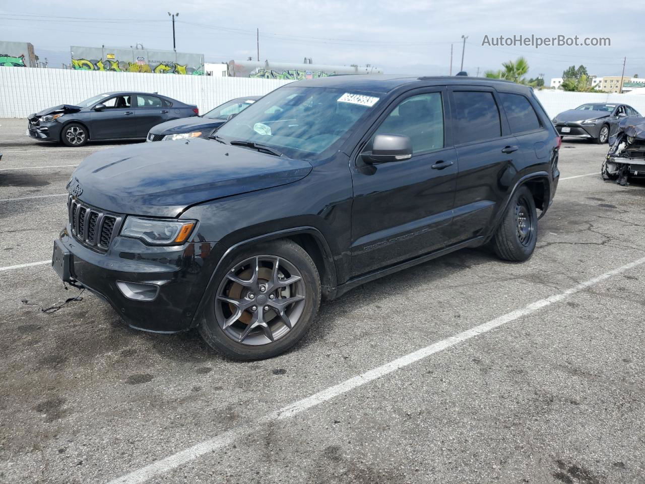 2021 Jeep Grand Cherokee Limited Black vin: 1C4RJFBG8MC880242