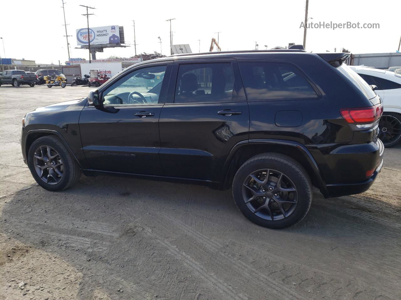 2021 Jeep Grand Cherokee Limited Черный vin: 1C4RJFBG8MC880242