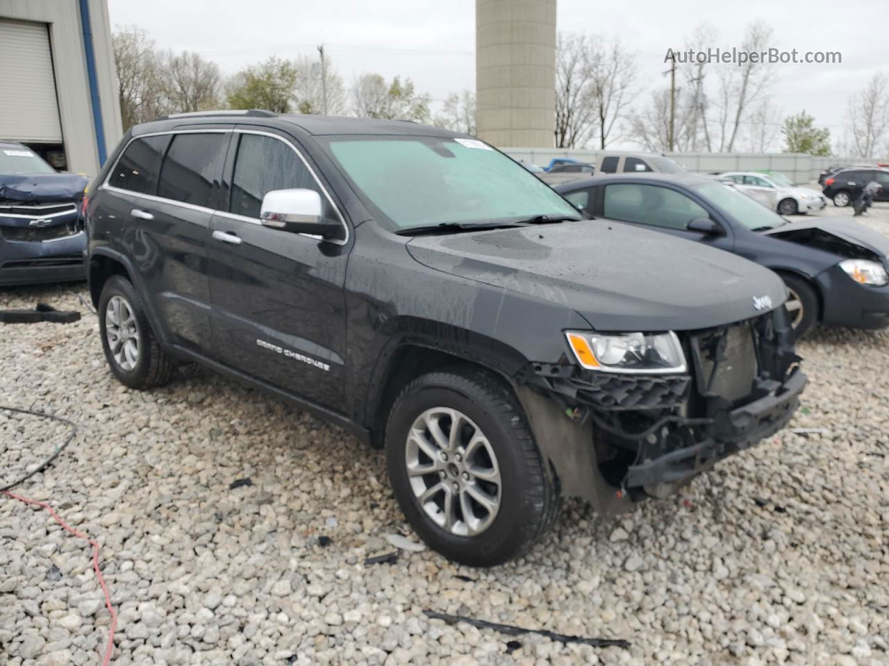 2014 Jeep Grand Cherokee Limited Черный vin: 1C4RJFBG9EC299172