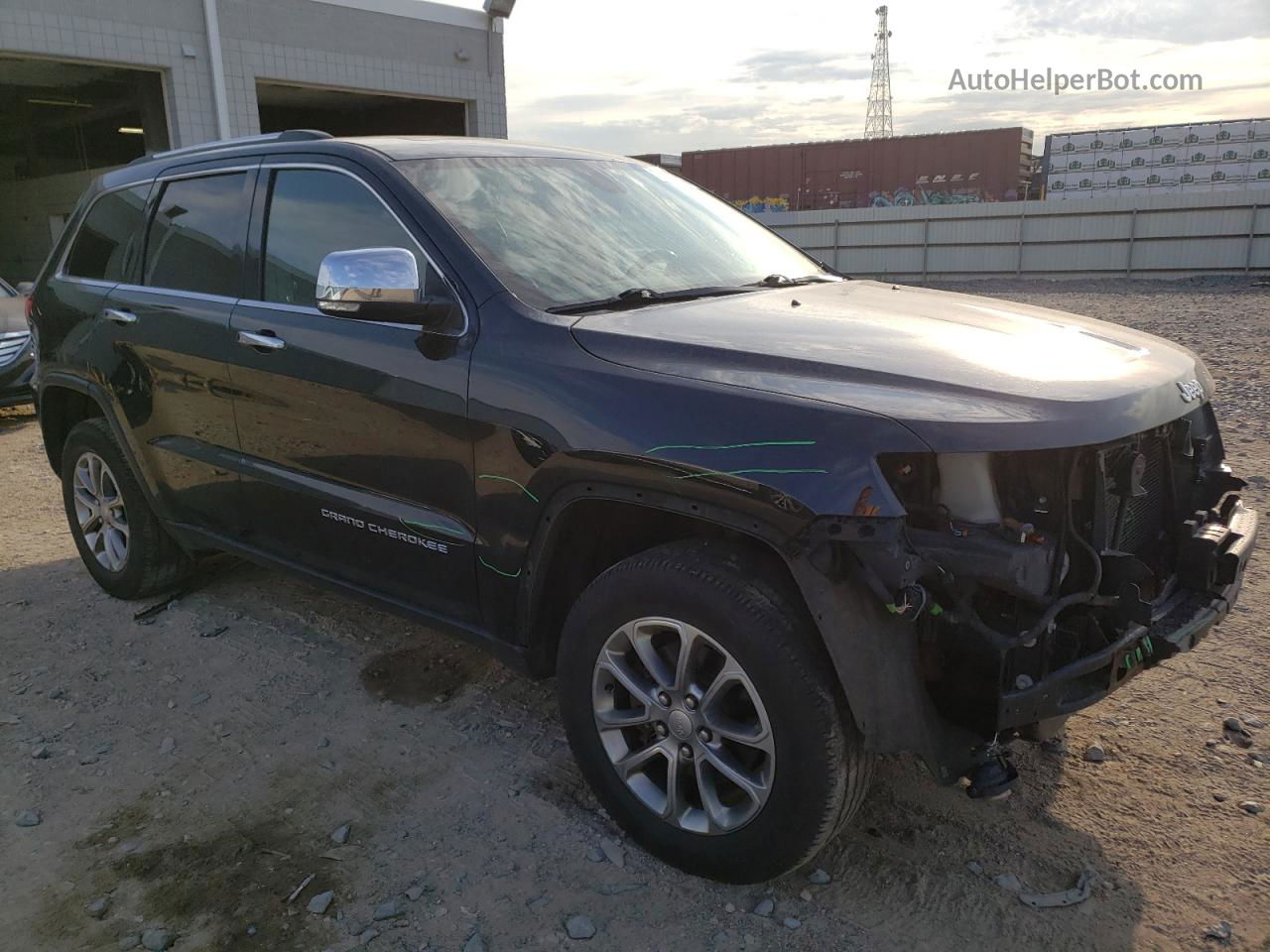 2014 Jeep Grand Cherokee Limited Black vin: 1C4RJFBG9EC409010