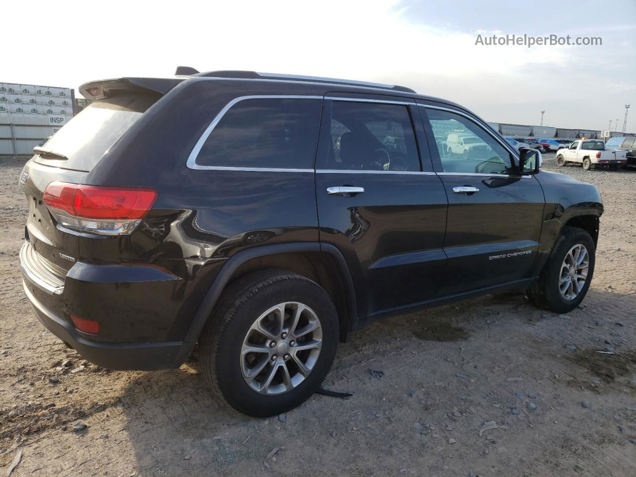 2014 Jeep Grand Cherokee Limited Black vin: 1C4RJFBG9EC409010