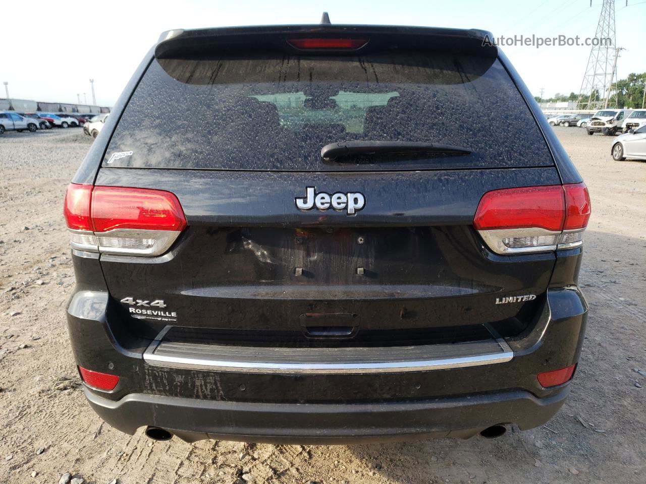 2014 Jeep Grand Cherokee Limited Черный vin: 1C4RJFBG9EC409010