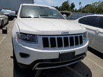 2014 Jeep Grand Cherokee Limited White vin: 1C4RJFBG9EC479056