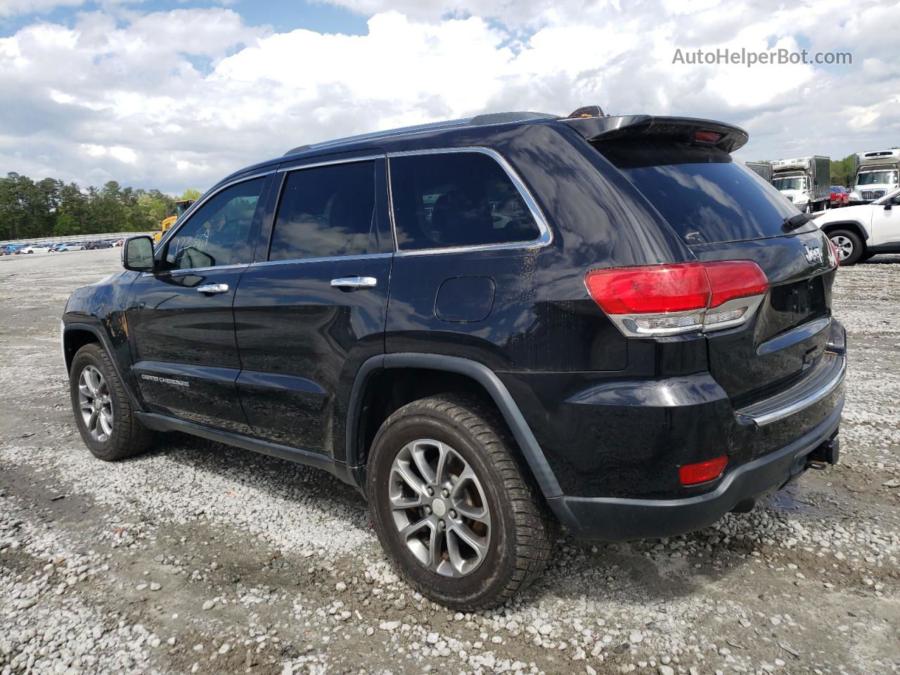 2014 Jeep Grand Cherokee Limited Black vin: 1C4RJFBG9EC509821