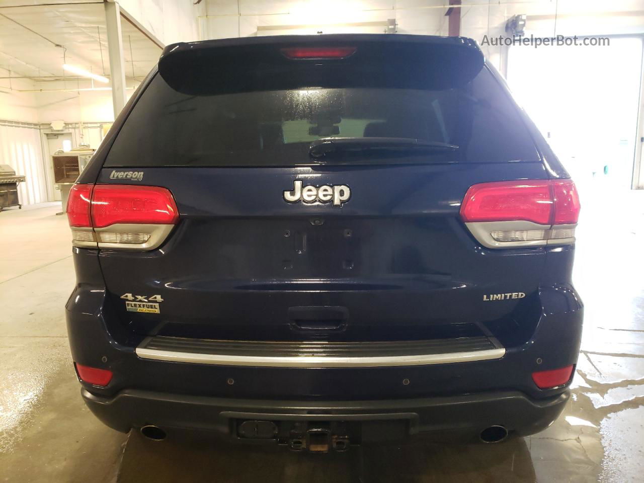 2014 Jeep Grand Cherokee Limited Blue vin: 1C4RJFBG9EC558291