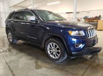 2014 Jeep Grand Cherokee Limited Blue vin: 1C4RJFBG9EC558291