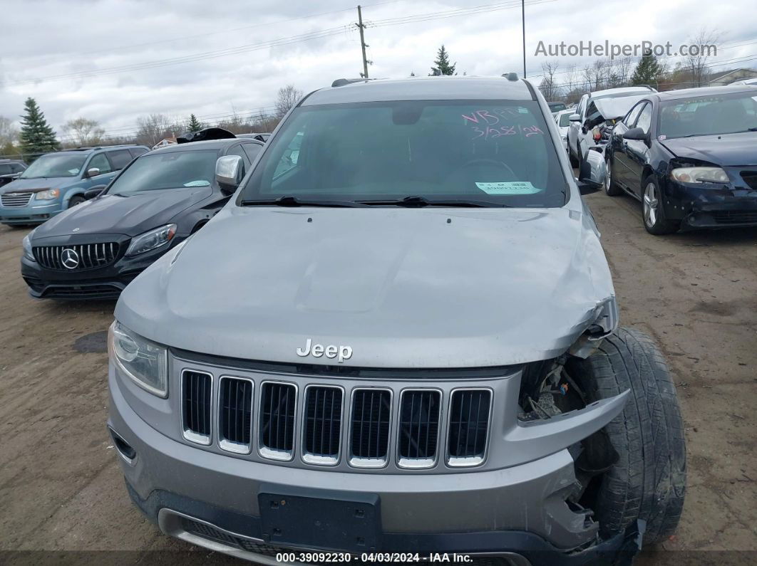 2015 Jeep Grand Cherokee Limited Silver vin: 1C4RJFBG9FC158507