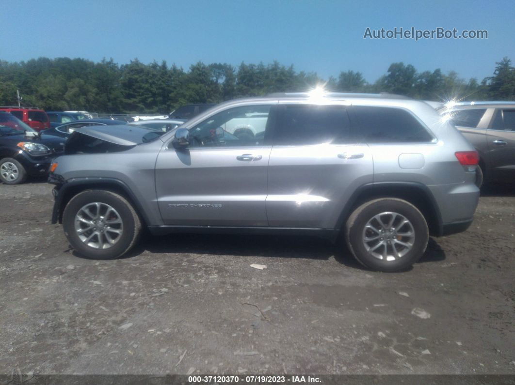 2015 Jeep Grand Cherokee Limited Silver vin: 1C4RJFBG9FC168504