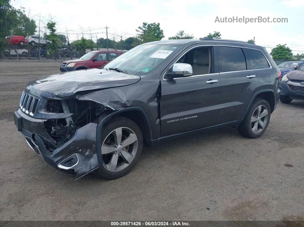 2015 Jeep Grand Cherokee Limited Серый vin: 1C4RJFBG9FC183357