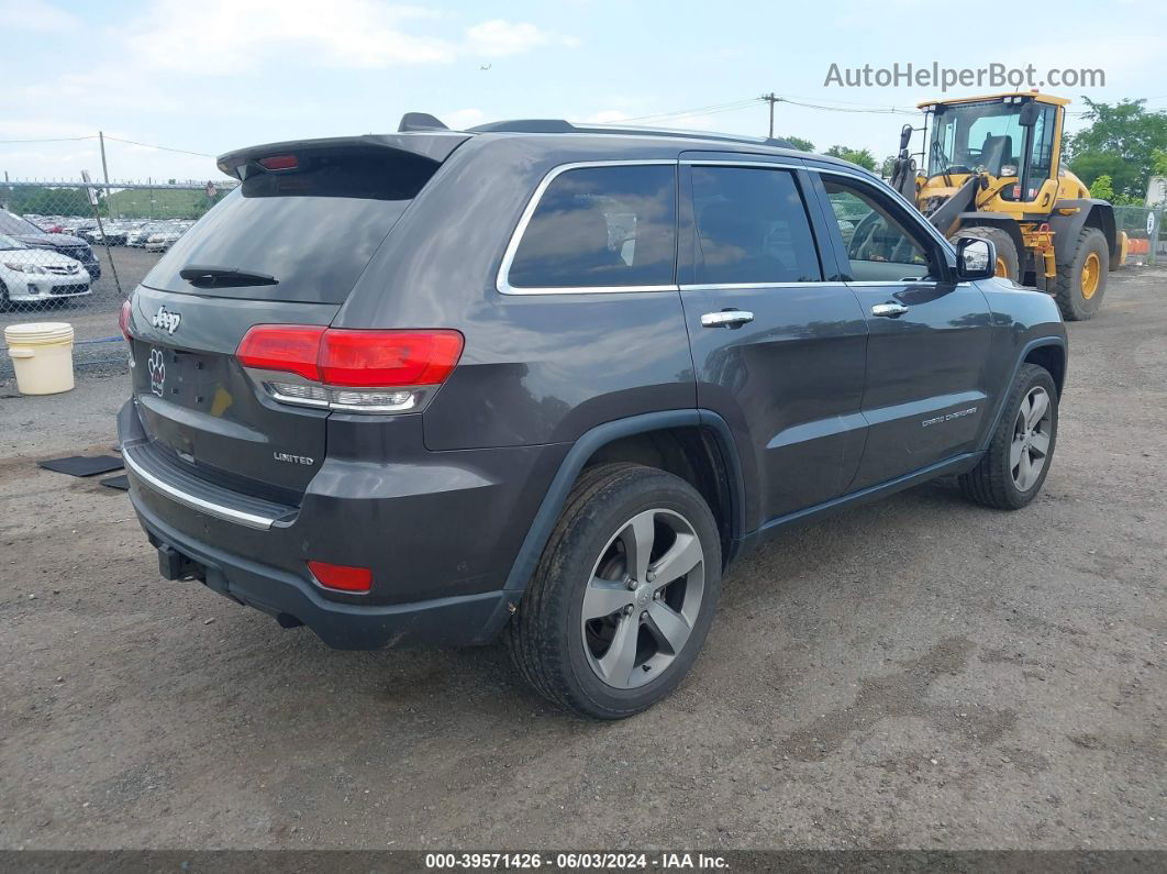 2015 Jeep Grand Cherokee Limited Gray vin: 1C4RJFBG9FC183357