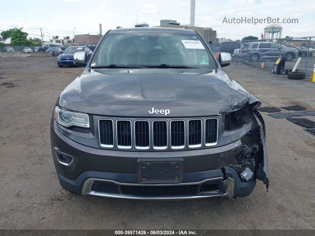 2015 Jeep Grand Cherokee Limited Gray vin: 1C4RJFBG9FC183357