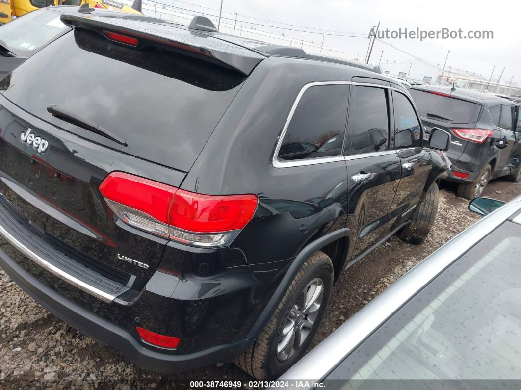 2015 Jeep Grand Cherokee Limited Black vin: 1C4RJFBG9FC692560